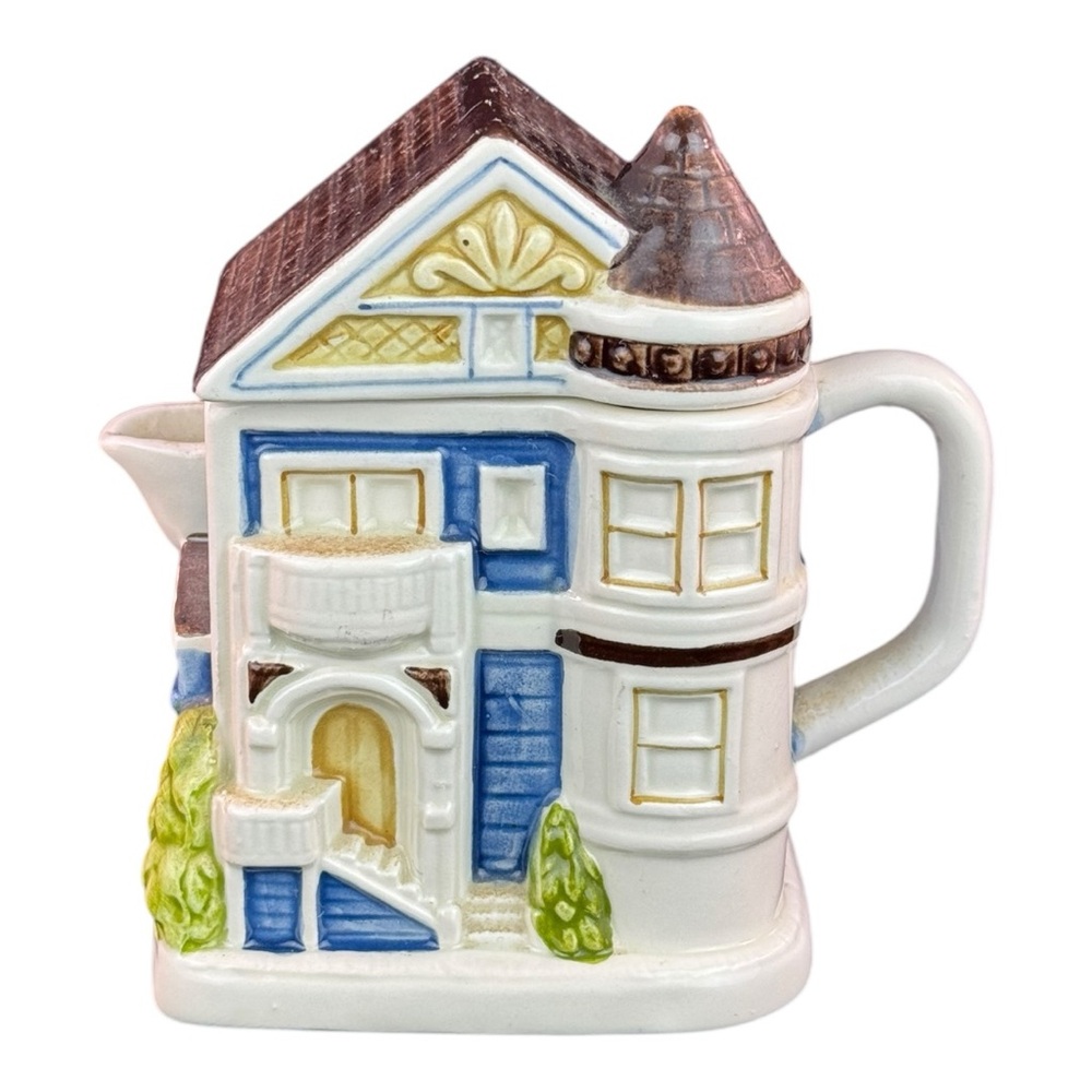 Vintage Otagiri House Creamer Handcrafted Decorative Victorian House Figurine
